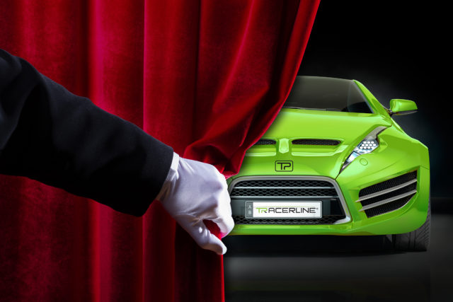 Red curtain Tracerline Website Relaunch