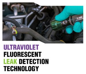 Tecnologia de detecção de vazamento ultravioleta