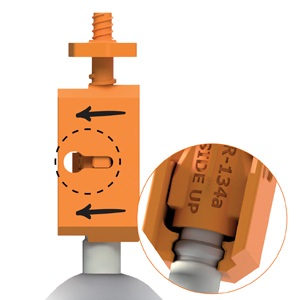 dual adapter from leakfinder step 3 in instructions