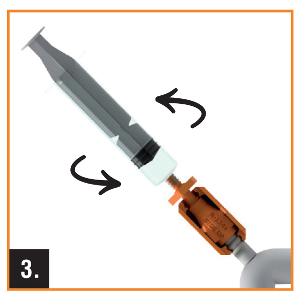 Single-Use Syringe from LeakFinder