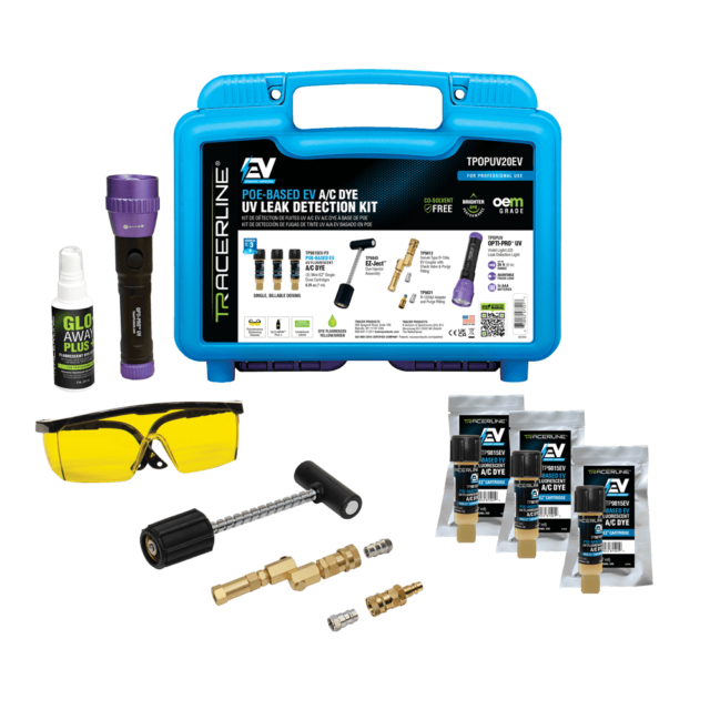 TPOPUV20EV Fluorescent Leak Detection Kit for Electric Vehicles TPOPUV20EV from Tracerline