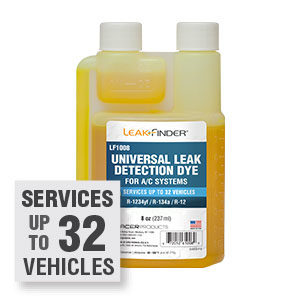 Universal A/C Dye for Automotive LeakFinder Detection from LeakFinder