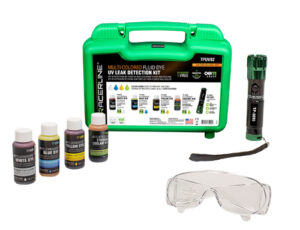 Multi-Colored Fluid Dye UV Leak Detection Kit