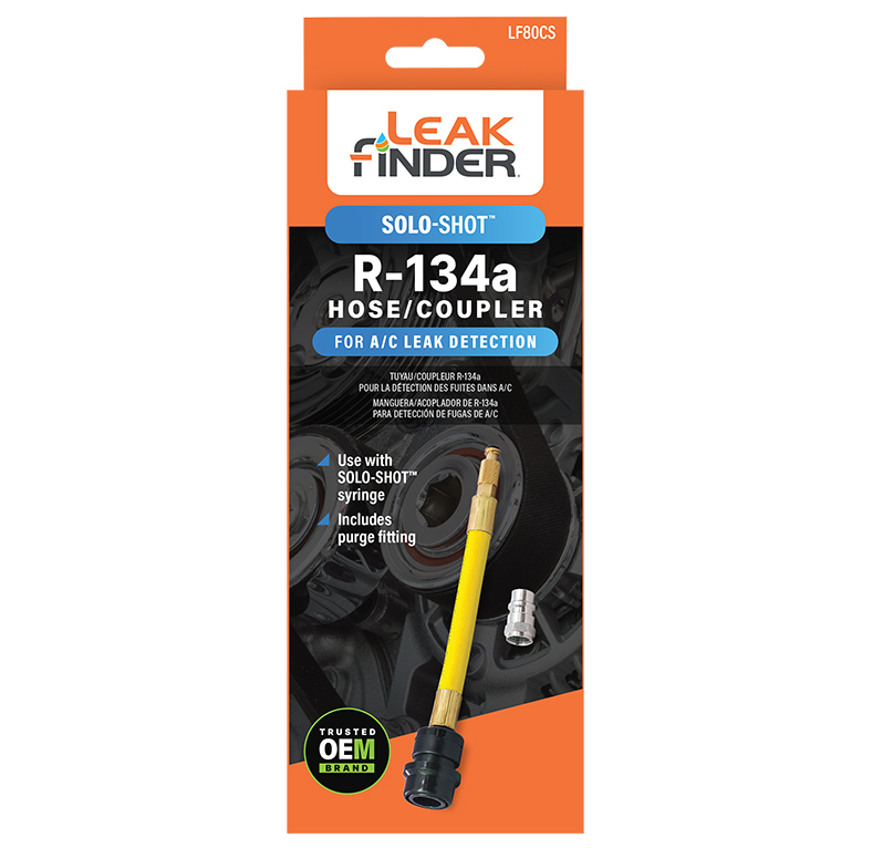 R134a hose / coupler LF80CS from LeakFinder