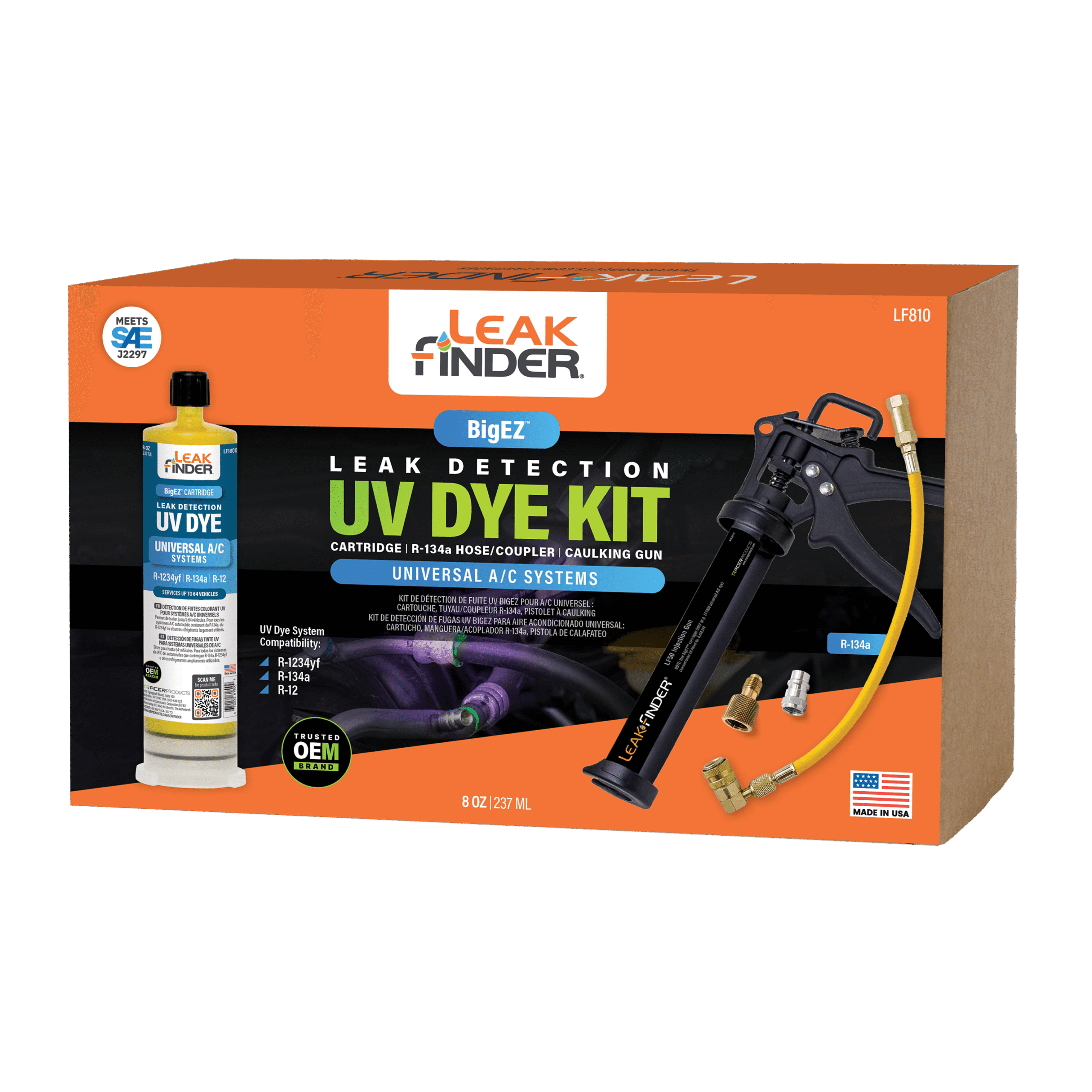 LF810 BigEZ AC dye kit from LeakFinder