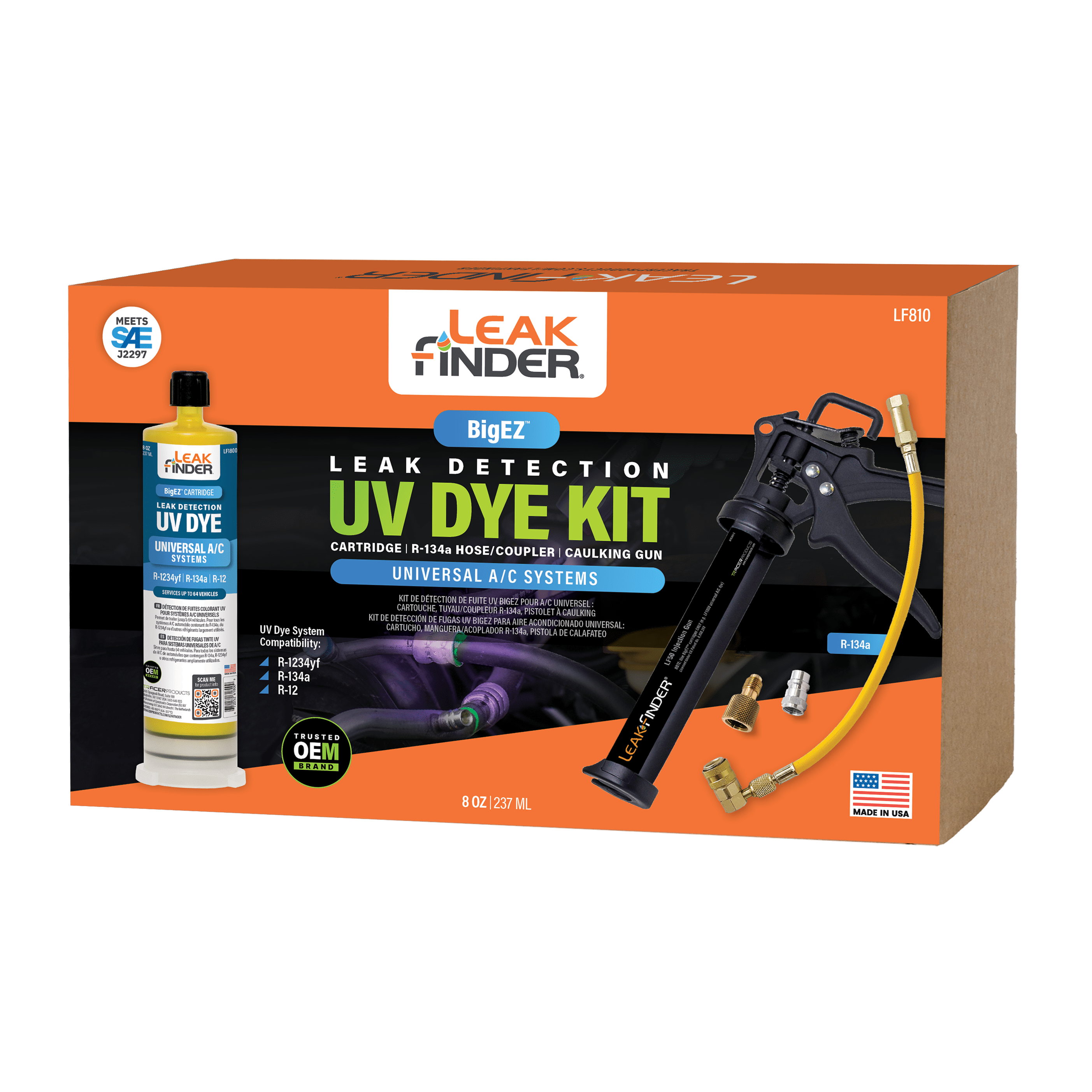 LF810 BigEZ AC dye kit from LeakFinder