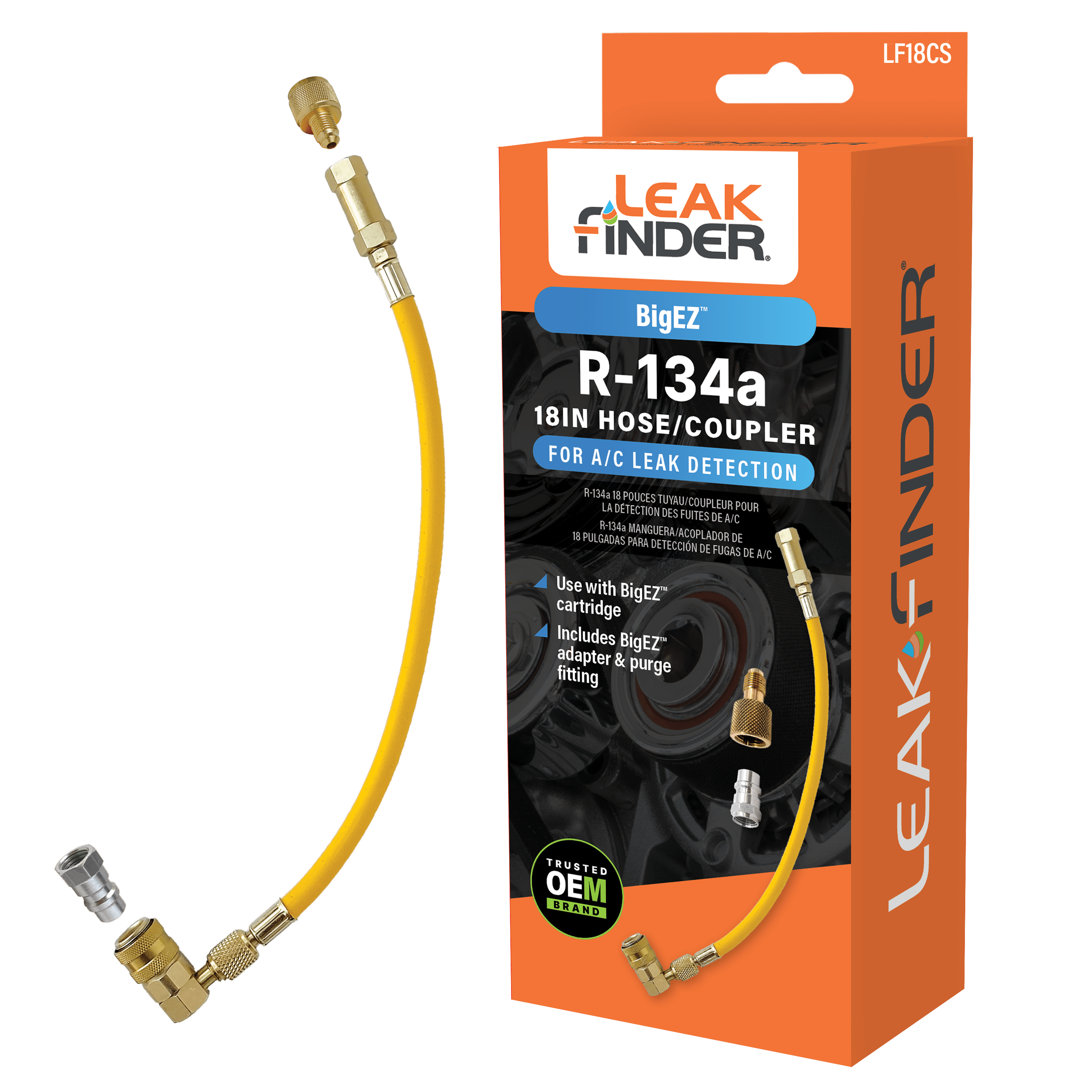 LF18CS BigEZ r-134a hose connection